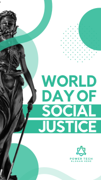 Social Justice World Day Facebook Story Design