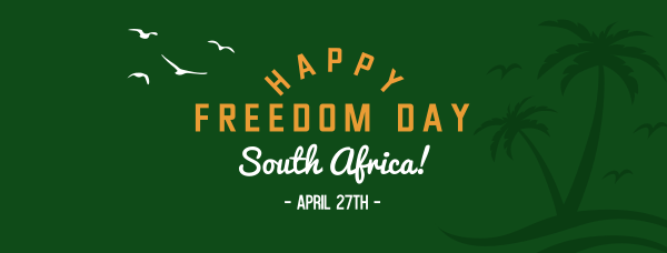 South Africa Freedom Facebook Cover Design Image Preview