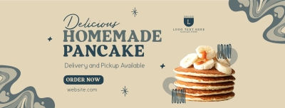 Homemade Pancakes Facebook cover Image Preview