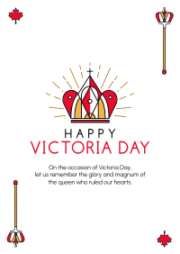 Happy Victoria Day Poster Image Preview