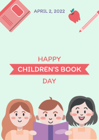 Children's Book Day Poster Design
