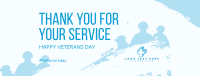 Thank You Veterans Facebook cover Image Preview