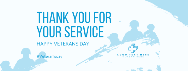 Thank You Veterans Facebook Cover Design