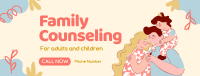 Quirky Family Counseling Service Facebook Cover Design