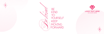 Be Kind To Yourself Twitter header (cover) Image Preview