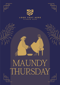 Maundy Thursday Washing of Feet Poster Image Preview