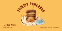 Delicious Breakfast Pancake  Twitter post Image Preview