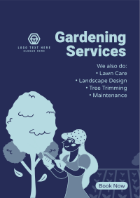 Outdoor Gardening Services Flyer Image Preview