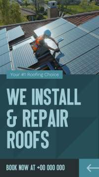 TopTier Roofing Solutions Instagram Reel Image Preview