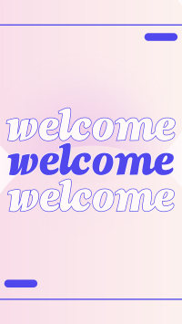 Conservative Welcome Page Facebook Story Design