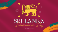 Sri Lanka Independence Animation Image Preview