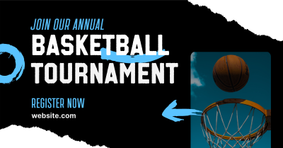 Basketball Tournament Facebook ad Image Preview