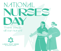 Nurses Day Appreciation Facebook Post Design