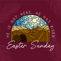 Modern Easter Sunday Instagram Post Design