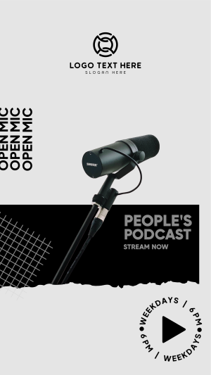 People's Podcast Facebook story Image Preview