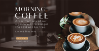 Early Morning Coffee Facebook ad Image Preview