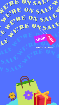 Shopping Sale Promo YouTube short Image Preview