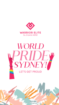 World Pride Sydney Facebook story Image Preview