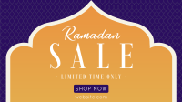 Ramadan Sale Facebook Event Cover Design