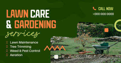 Lawn Care & Gardening Facebook ad Image Preview