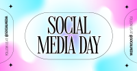 Minimalist Social Media Day Facebook ad Image Preview