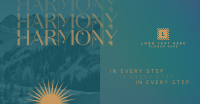 Harmony in Every Step Facebook Ad Design