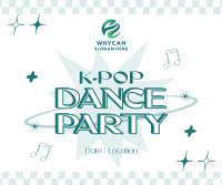 Kpop Y2k Party Facebook Post Image Preview