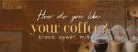 Coffee Flavors Facebook cover Image Preview