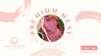 Premium Meat Facebook event cover Image Preview