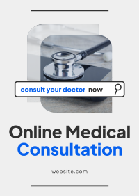 Online Doctor Consultation Flyer Image Preview