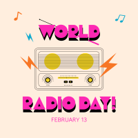 Radio Day Celebration Instagram post Image Preview