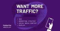Traffic Content Facebook Ad Design