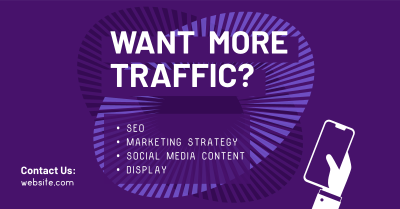 Traffic Content Facebook ad Image Preview