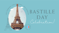 Let's Celebrate Bastille Facebook Event Cover Design