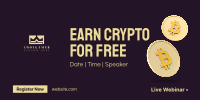 Earn Crypto Live Webinar Twitter post Image Preview