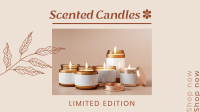Limited Edition Scented Candles Facebook event cover Image Preview