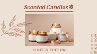 Limited Edition Scented Candles Facebook Event Cover Image Preview