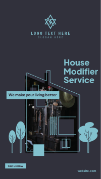 House Modifier Facebook Story Design