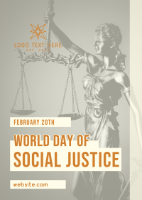 Social Justice Advocacy Flyer Design