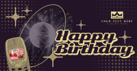Retro Birthday Greeting Facebook ad Image Preview