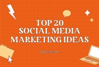Social Media Marketing Ideas Pinterest board cover Image Preview