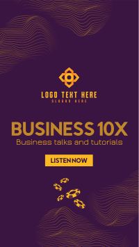 Business Talks Instagram story Image Preview