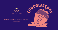 Chocolate Strawberry Facebook Ad Design