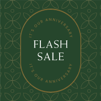 Anniversary Flash Sale Instagram post Image Preview