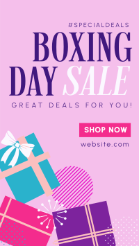 Boxing Day Special Deals YouTube short Image Preview