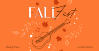 Fall Music Fest Facebook Ad Design