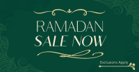 Ornamental Ramadan Sale Facebook Ad Design