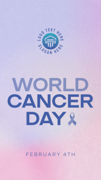 Minimalist World Cancer Day Facebook story Image Preview