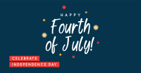 Sparkling Fourth of July Facebook ad Image Preview