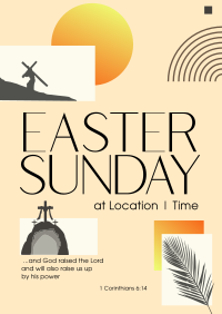 Modern Easter Holy Week Poster Image Preview